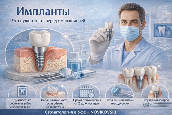 Импланты: что важно знать о современном восстановлении зубов
