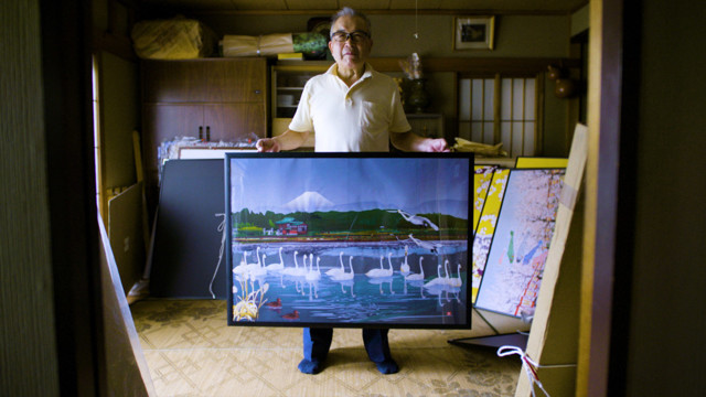 Пожилой японец рисует потрясающие пейзажи в обычном excel