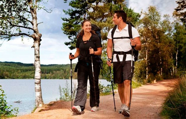 Скандинавская ходьба: правильная техника и польза для здоровья